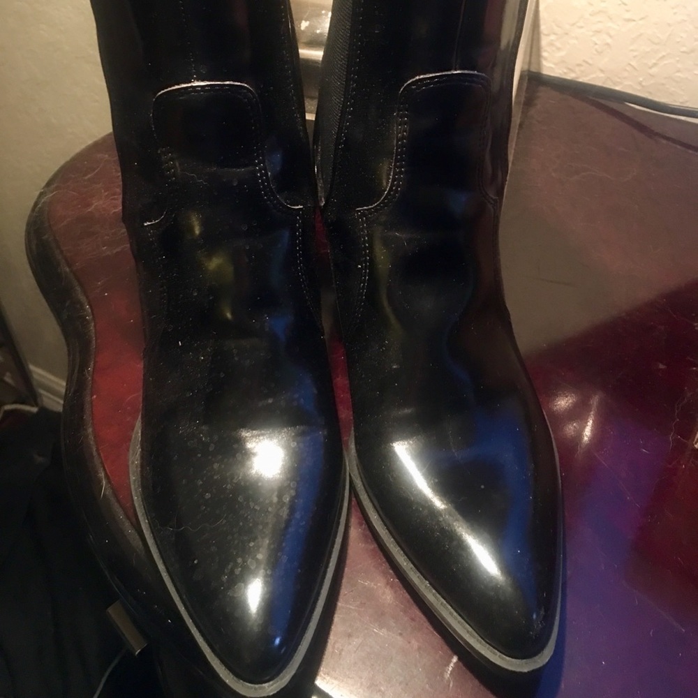 ZARA new black booties